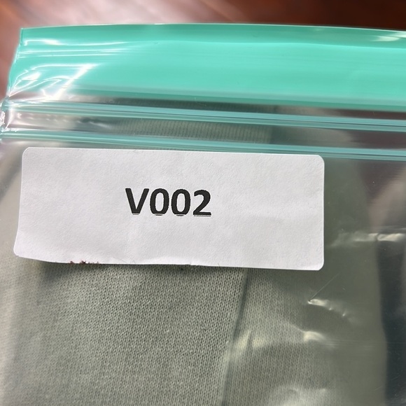 Victorinox  blue pinstripe button down shirt - Picture 7 of 7